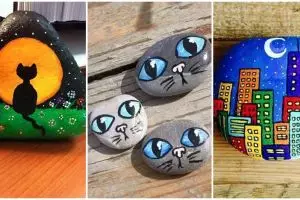 15 Desain unik batu lukis, bisa jadi dekor rumah indoor maupun outdoor