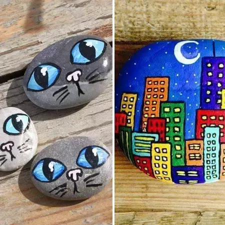 15 Desain unik batu lukis, bisa jadi dekor rumah indoor maupun outdoor