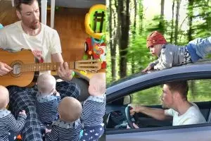 Bayi ini jadi 'korban' Photoshop sang ayah, 12 foto ini lucu banget