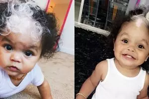 8 Foto menggemaskan bayi dengan rambut putih ini bikin pengen nyubit