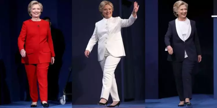 Makin elegan dan powerful dengan 19 pantsuits ala Hillary Clinton