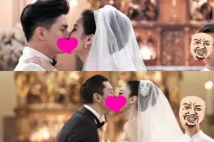 Ekspresi bocah di pernikahan artis kondang ini bikin gagal fokus