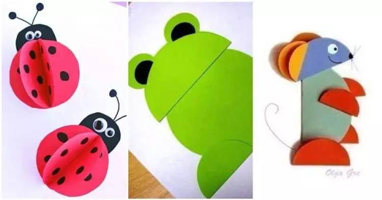 15 Ide untuk anak bikin kerajinan kertas bentuk hewan lucu, mudah lho