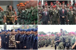5 Markas TNI/Polri ini dikunjungi Jokowi usai demo 4/11, ada apa ya?