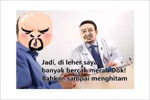 Percakapan lucu cowok dengan dokter ini bikin perutmu mules