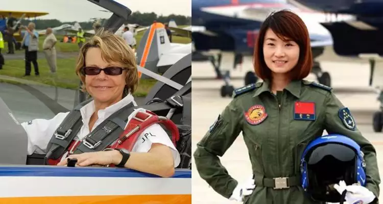 Ini 5 pilot aerobatik wanita dunia, angkat dua jempol buat mereka ya!