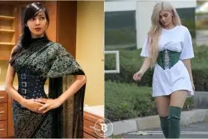 Lagi ngetren, 13 padu padan corset belt ini layak kamu jadikan OOTD