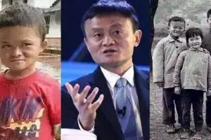 Berwajah mirip Jack Ma, bocah dari desa kumuh ini mendadak populer