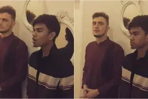 Duet Fatih Seferagic dan Muzammil baca Alquran ini bikin hati bergetar