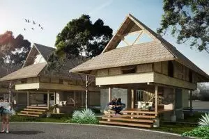 Konsep rumah pantai buatan anak bangsa di NTT ini bikin betah liburan