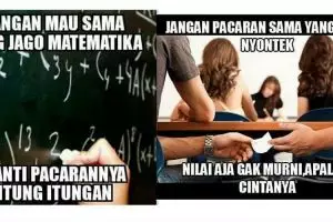 16 Meme ngawur 'jangan mau pacaran' ini nyentil tapi bikin ngakak