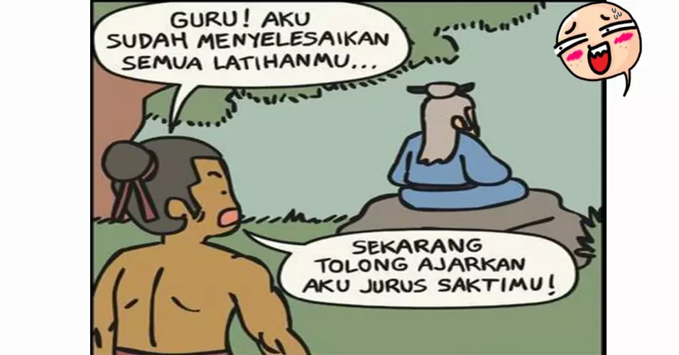 Cerita kocak guru silat dan muridnya ini dijamin bikin ngakak