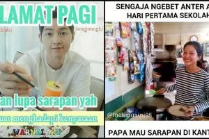 10 Meme 'sarapan' ini bikin kamu kuat ngakak sepanjang hari