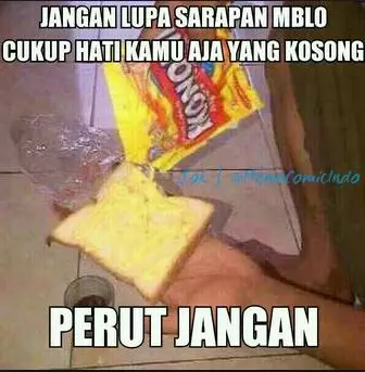 10 Meme 'sarapan' ini bikin kamu kuat ngakak sepanjang hari