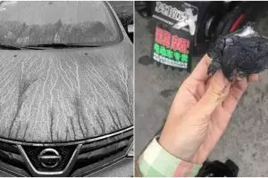 Air hujan di kota ini berwarna hitam, warganya langsung panik semua