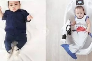 10 Anak artis kece sejak lahir ini siap saingi ketampanan sang ayah