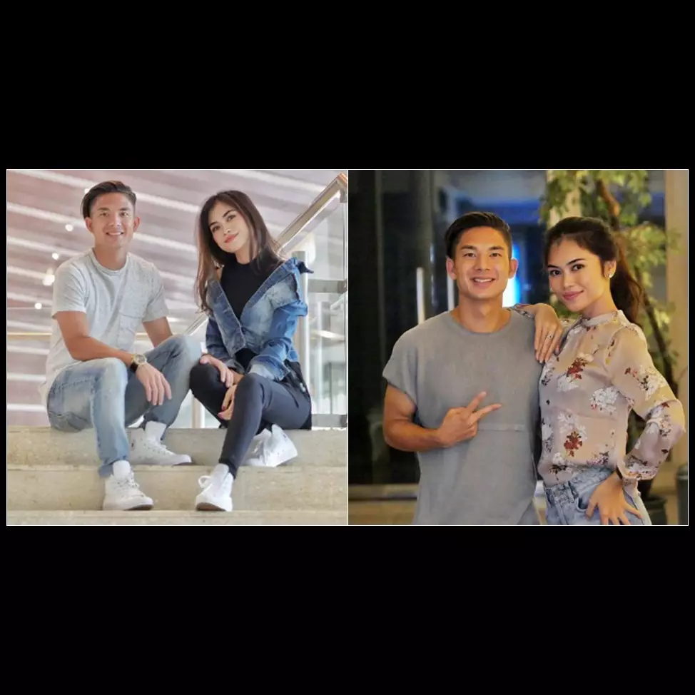 15 Foto romantisnya pesepak bola Kim Kurniawan dan kekasihnya