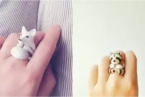 12 Cincin hewan mungil ini bikin jarimu terlihat makin manis