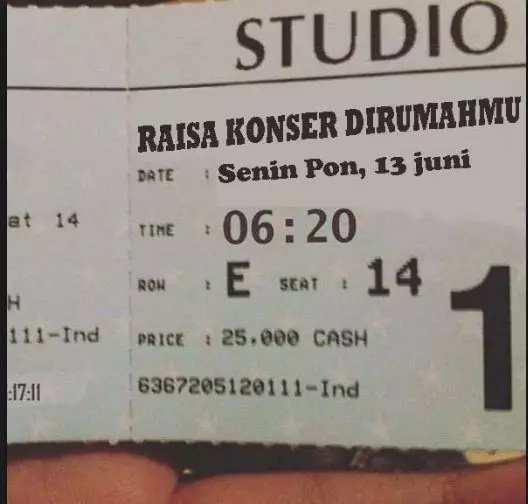 11 Tiket editan ini kocaknya bikin ngakak sambil geleng-geleng kepala