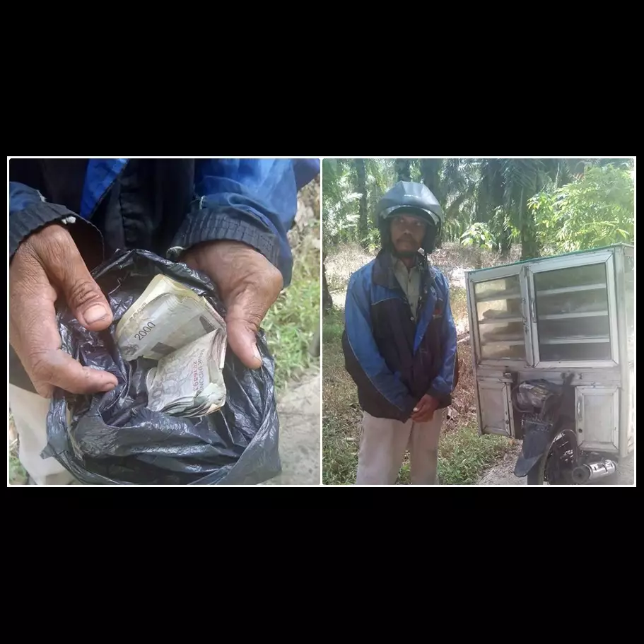 Penjual roti keliling ini diperas oknum polisi Rp 50 ribu, duh..
