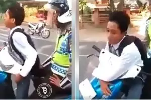 Alasan pelajar bandel menolak ditilang polisi ini bikin geregetan