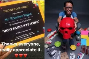 Hari Guru Nasional, Kiswinar raih penghargaan guru paling populer