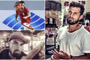 10 Foto gantengnya Stefano Lilipaly, pencetak gol kemenangan Indonesia