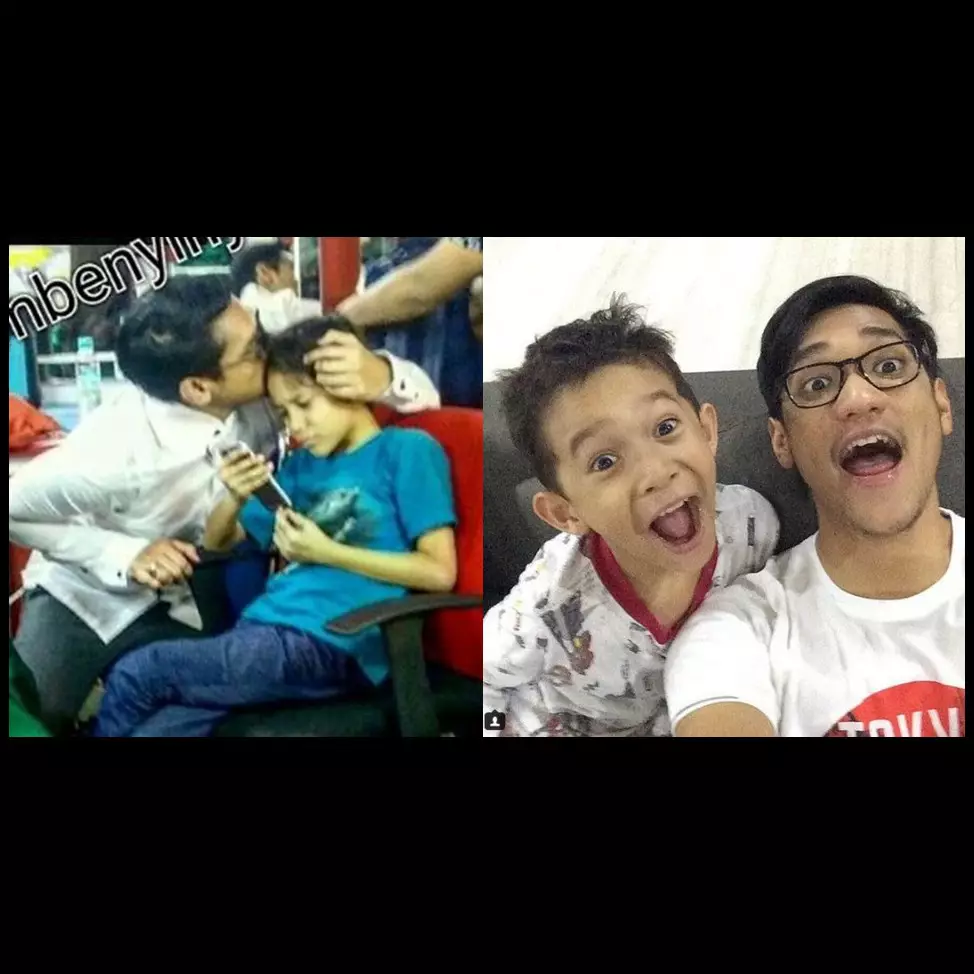 4 Momen kedekatan Afgan dengan anak Rossa, siap jadi ayah tiri nih?