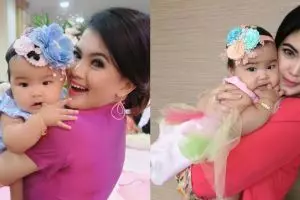 12 Foto kedekatan Tania Putri mantan geng Kepompong sama anaknya