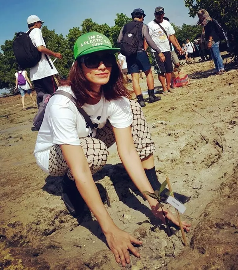 Si cantik Davina Veronica sibuk jadi aktivis lingkungan, salut deh
