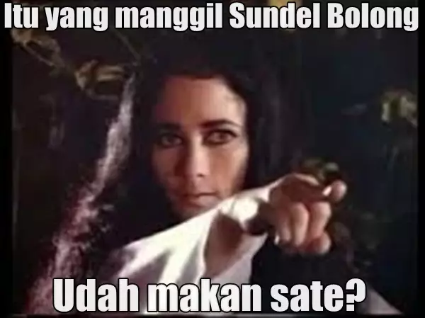 10 Meme Sundel bolong ini nggak serem, malah bikin ngakak