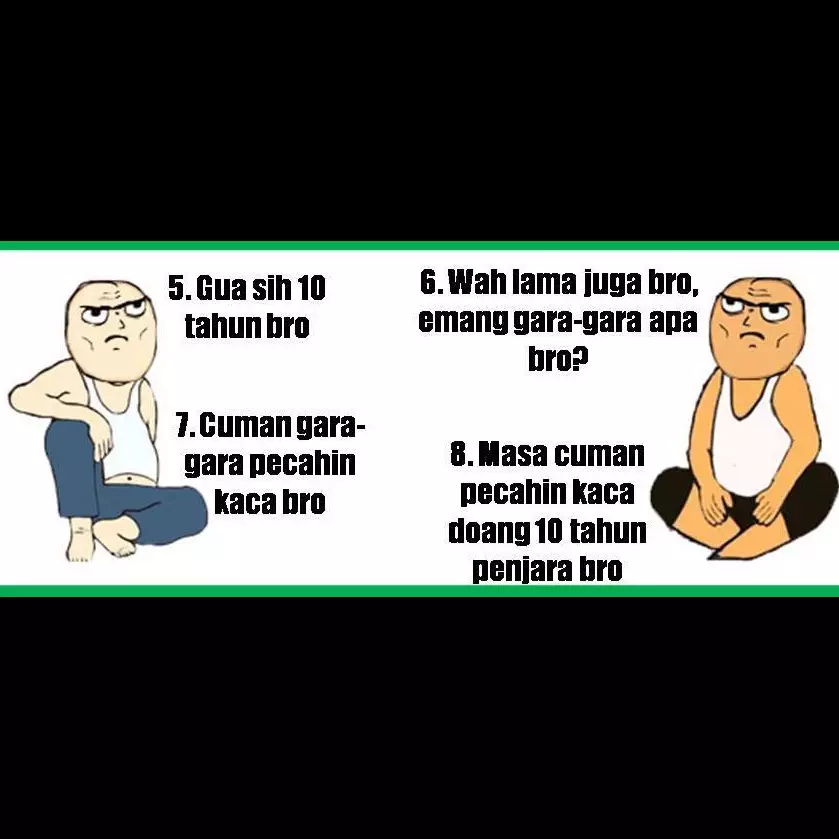 5 Obrolan kocak 2 napi di dalam sel ini bakal ceriakan hari Seninmu