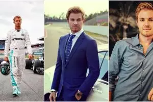 10 Foto gantengnya Nico Rosberg, sang juara F1 2016