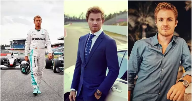 10 Foto gantengnya Nico Rosberg, sang juara F1 2016