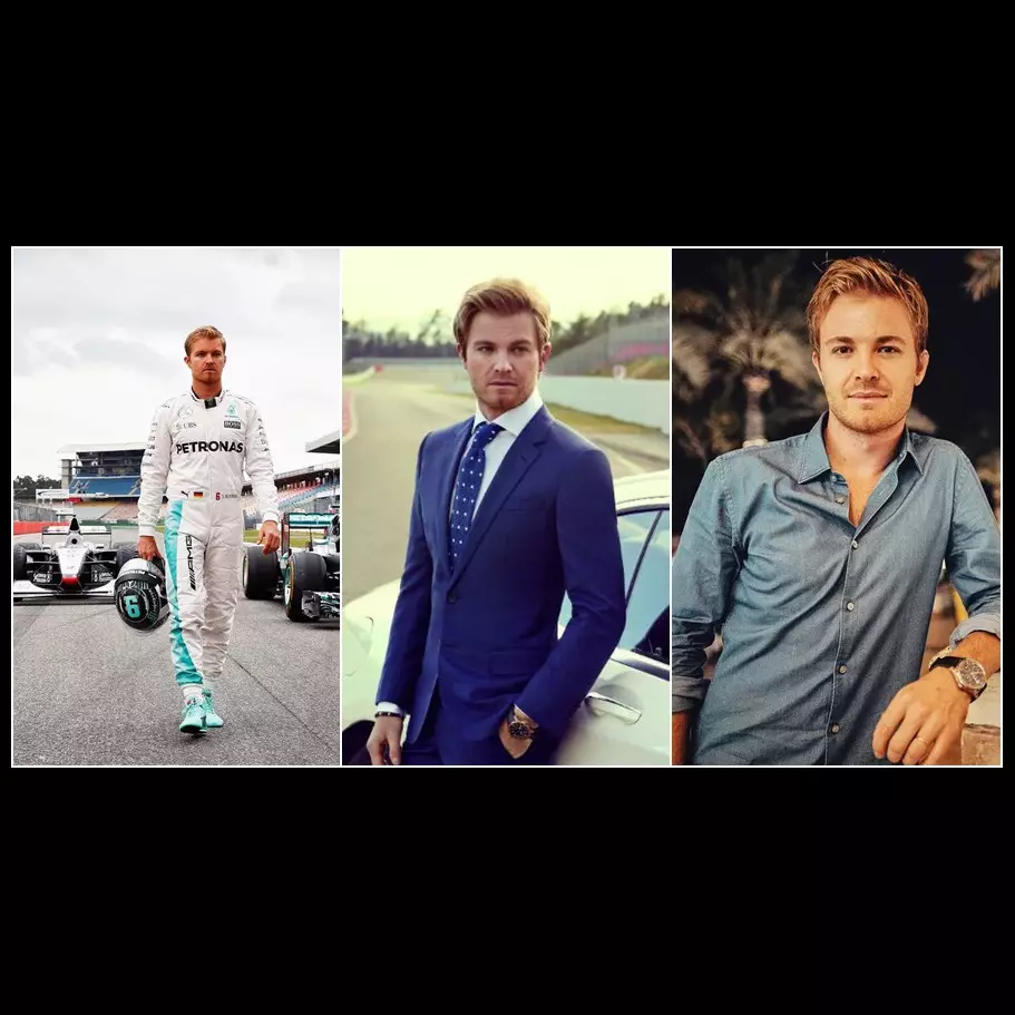 10 Foto gantengnya Nico Rosberg, sang juara F1 2016