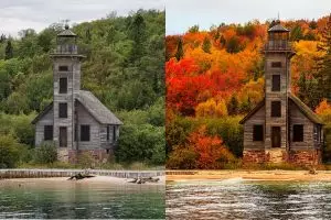 10 Foto indah sebelum dan sesudah musim gugur ini bikin kamu terpana