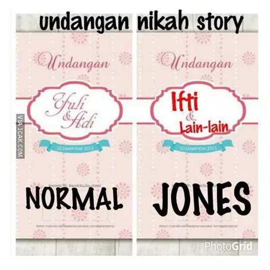 12 Desain undangan pernikahan ini dijamin bikin cengar-cengir sendiri