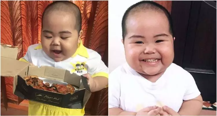 Tatan, bayi super gemes yang viral karena aksi kocaknya di Instagram