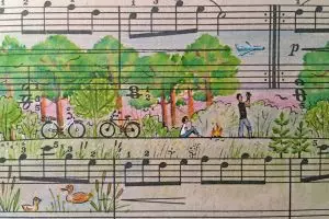 10 Lukisan keren tangga nada ini bikin berdecak kagum