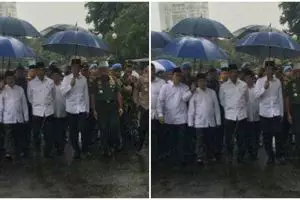 Heboh foto Jokowi di Aksi Super Damai ternyata persis foto Soekarno