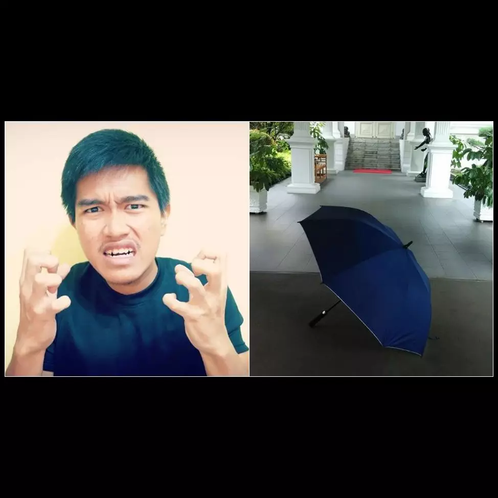 Postingan Kaesang soal 'payung biru' Jokowi ini bikin netizen berdebat