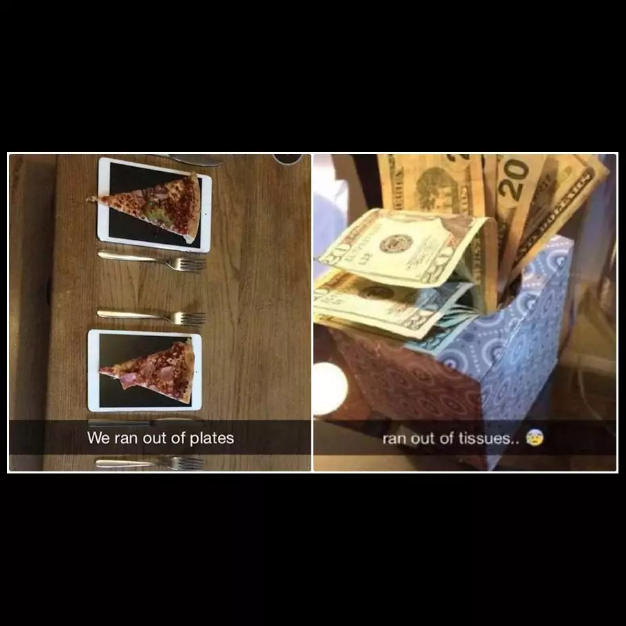 12 Kelakuan anak orang kaya saat main Snapchat, bikin geregetan!