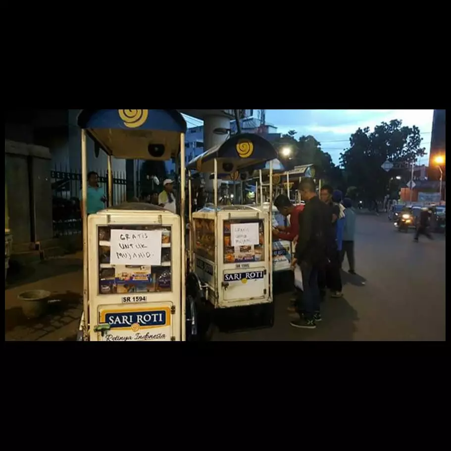 Klarifikasi Sari Roti terkait roti gratis di aksi 212 ini bikin heboh