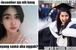 10 Meme 'udah Desember' ini bikin mikir target belum yang tercapai