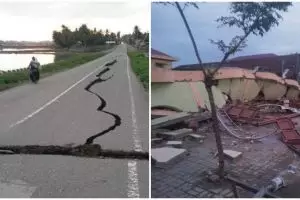 10 Foto kerusakan akibat gempa Aceh, banyak bangunan rusak parah