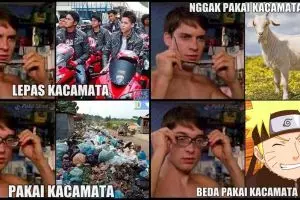 10 Meme 'beda pakai kacamata' ini nggak cuma lucu, tapi juga nyelekit