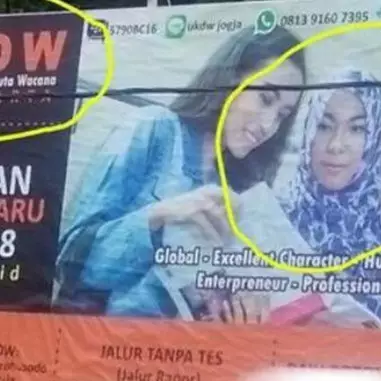 Curhat alumni UKDW soal penurunan baliho mahasiswi berjilbab ini viral