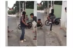 Cara jahil cowok ini kerjai temannya bikin kamu ngakak nggak berhenti