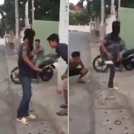 Cara jahil cowok ini kerjai temannya bikin kamu ngakak nggak berhenti