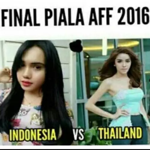 9 Meme Indonesia versus Thailand yang bikin Final AFF 2016 makin panas